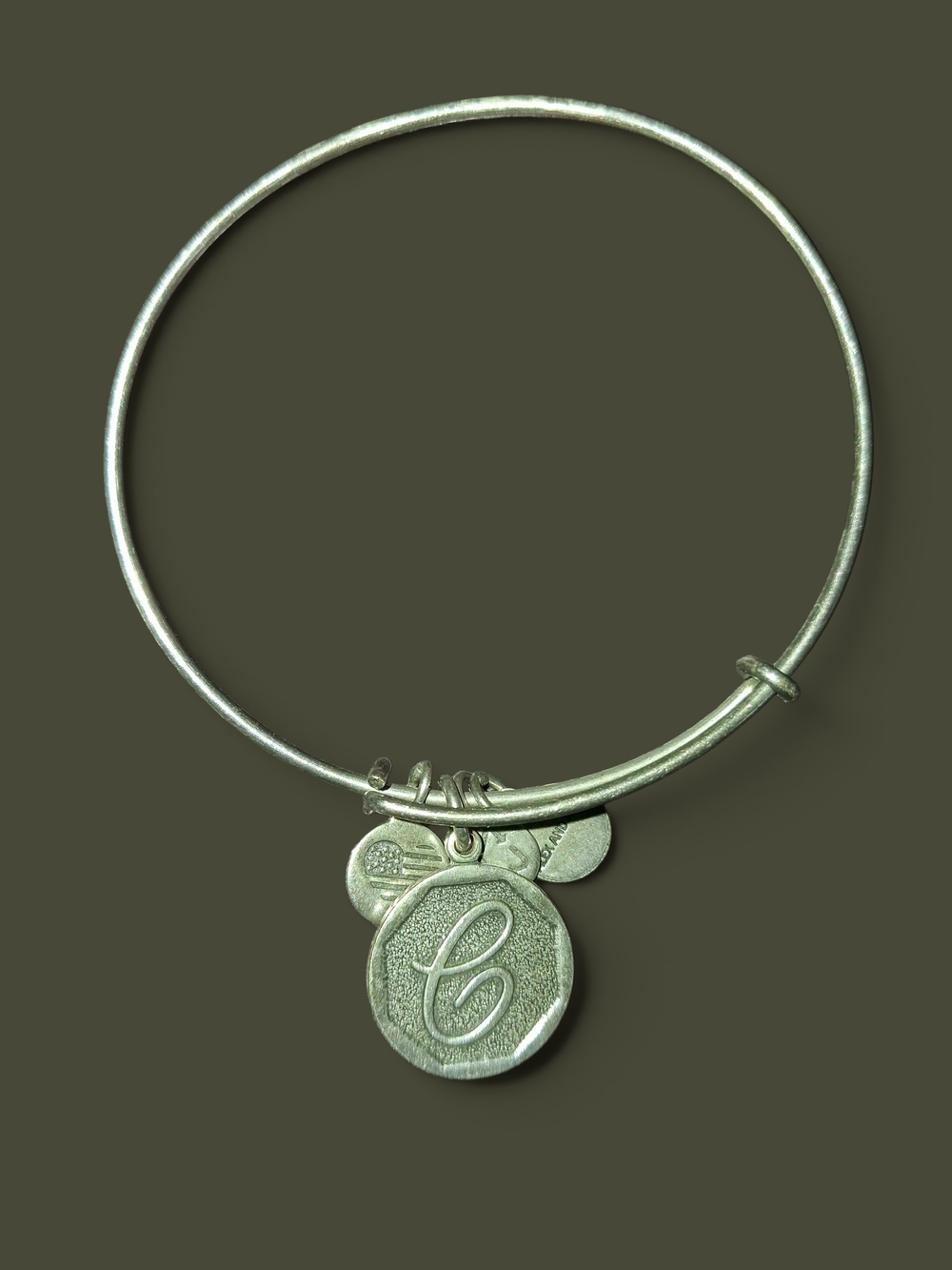 Alex And Ani 2015 Style Number D498,167 C pendant Wired Bracelet